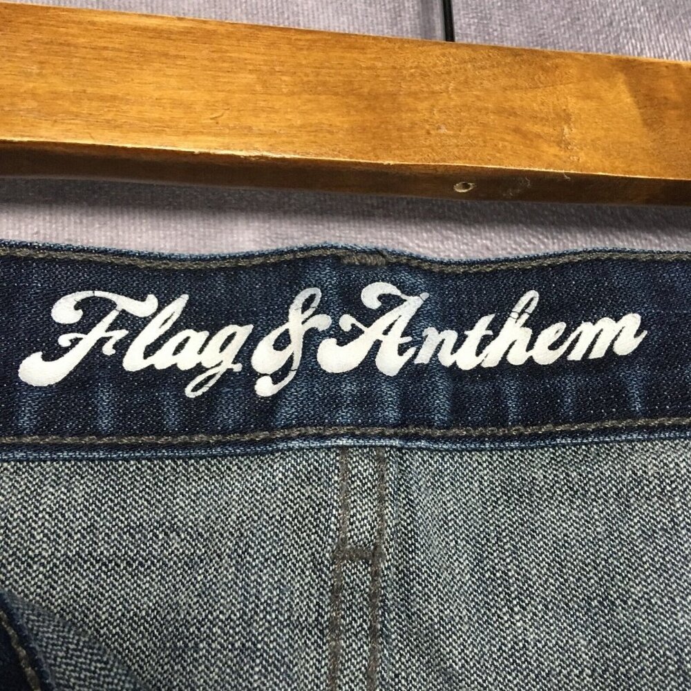 Flag and Anthem Mens‎ Oakland Slim Fit Blue Jeans size 40x34 Stretch Denim Pants - Picture 5 of 16